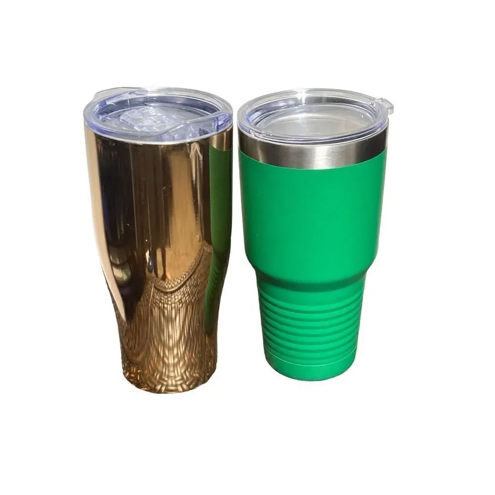 Piper Lou Basic Witch Stainless Steel Tumblers Set of Two